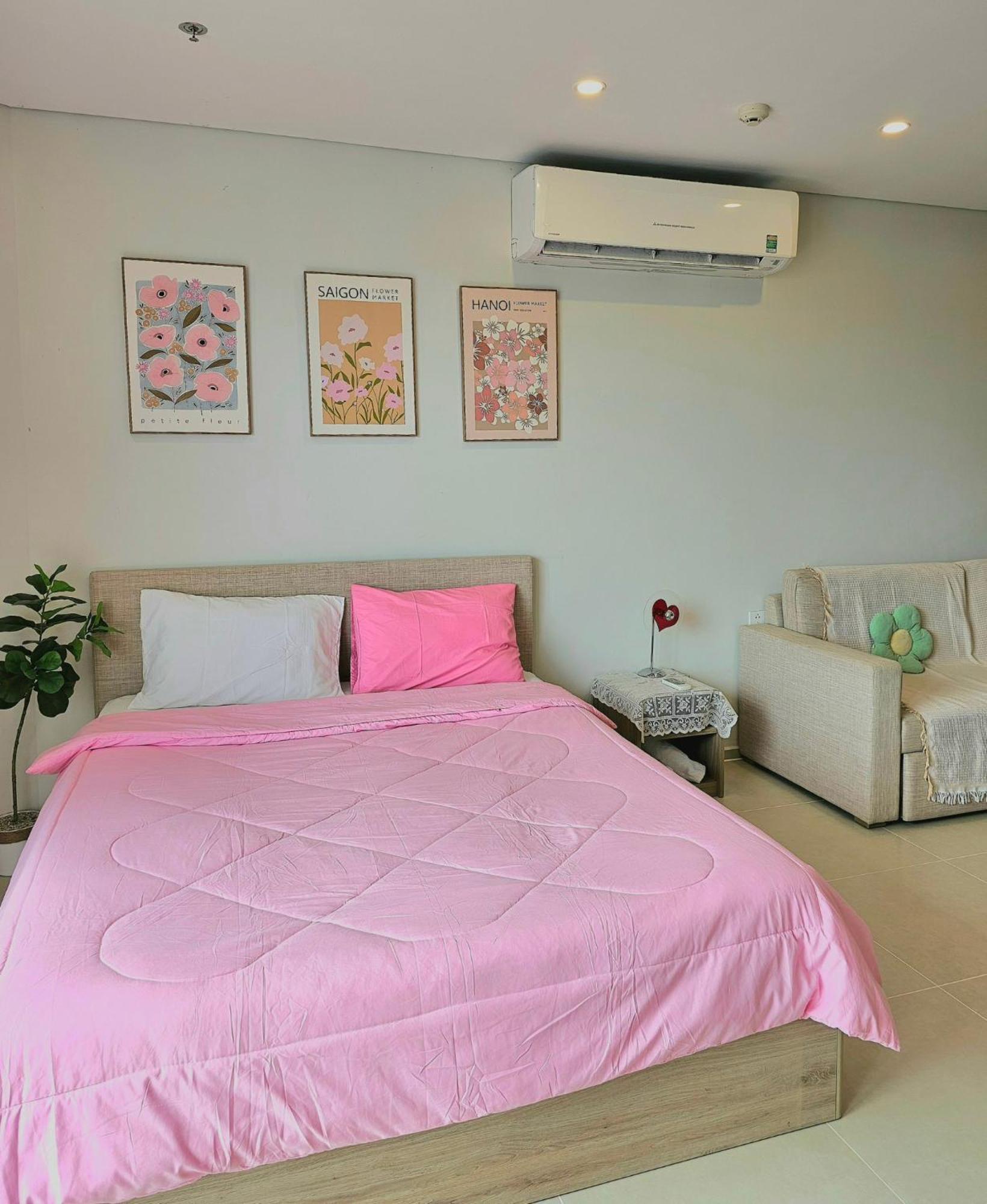 Chon Binh Yen Homestay Vung Tau - Can Ho Dich Vu Co Den 1-2-3 Phong Ngu Luaran gambar